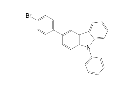 3-(4-Bromophenyl)-9-phenyl-9H-carbazole