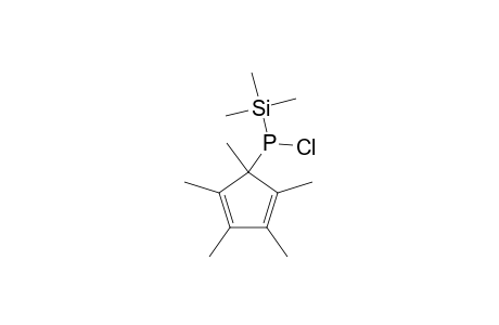 CHLOR-(PENTAMETHYLCYCLOPENTADIENYL)-(TRIMETHYLSILYL)-PHOSPHANE