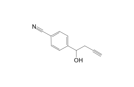 4-Hydroxybut-3-ynyl)benzonitrile
