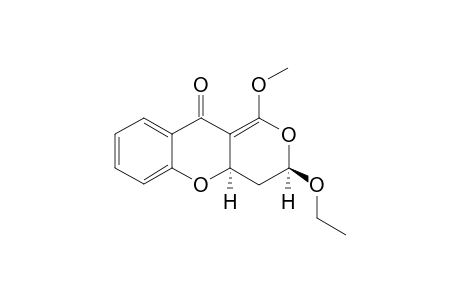 (3R,4aR)-3-Ethoxy-1-methoxy-4,4a-dihydro-3H-pyrano[4,3-b]chromen-10-one