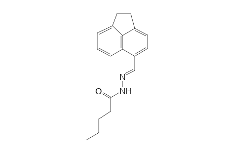 N'-[(E)-1,2-Dihydro-5-acenaphthylenylmethylidene]pentanohydrazide