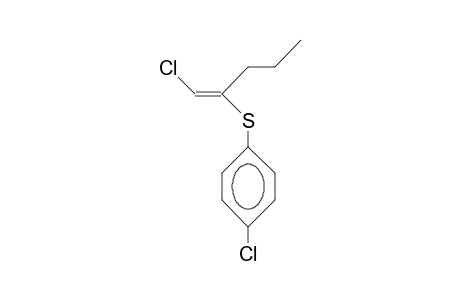 (E)-1-Chloro-2-(4-chlorobenzenesulfenyl)-pentene-1