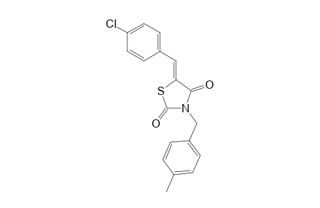 5-(4-Chloro-benzylidene)-3-(4-methyl-benzyl)-thiazolidine-2,4-dione