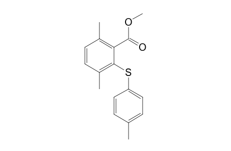 Methyl 3,6-dimethyl-2-(p-tolylsulfanyl)benzoate