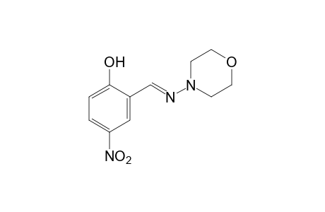 2-(N-morpholinoformimidoyl)-4-nitrophenol
