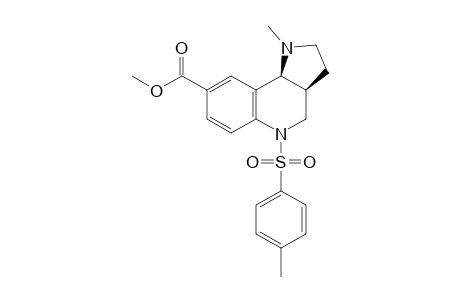 (3aS,9bS)-1-methyl-5-(4-methylphenyl)sulfonyl-3,3a,4,9b-tetrahydro-2H-pyrrolo[3,2-c]quinoline-8-carboxylic acid methyl ester