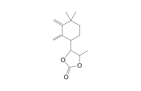 1,3-Dioxolan-2-one, 5-methyl-4-(4,4-dimethyl-2,3-dimethylenecyclohexyl)