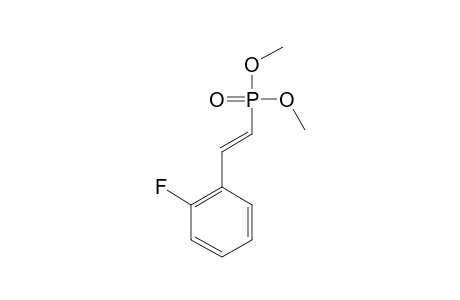 DIMETHYL-(E)-2-(2-FLUORO)-PHENYLETHENYLPHOSPHONATE