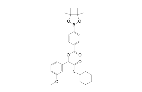 2-(CYCLOHEXYLAMINO)-1-(3-METHOXYPHENYL)-2-OXO-ETHYL-4-(4,4,5,5-TETRAMETHYL-1,3,2-DIOXABOROLAN-2-YL)-BENZOATE