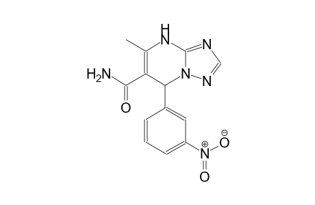 5-methyl-7-(3-nitrophenyl)-4,7-dihydro[1,2,4]triazolo[1,5-a]pyrimidine-6-carboxamide