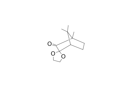 1',7',7'-trimethylspiro[1,3-dioxolane-2,3'-norbornane]-2'-one