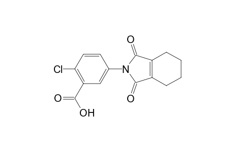 Benzoic acid, 2-chloro-5-(1,3,4,5,6,7-hexahydro-1,3-dioxo-2H-isoindol-2-yl)-
