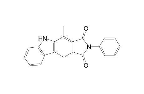 4-Methyl-2-phenyl-10,10a-dihydro-1H,3H,5H-pyrrolo[3,4-b]carbazole-1,3-dione
