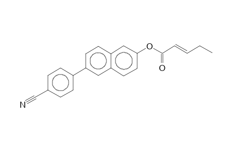 Pent-2-enoic acid, 6-(4-cyano-phenyl)-naphthalen-2-yl ester