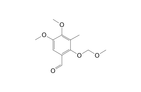 4,5-Dimethoxy-2-(methoxymethoxy)-3-methylbenzaldehyde