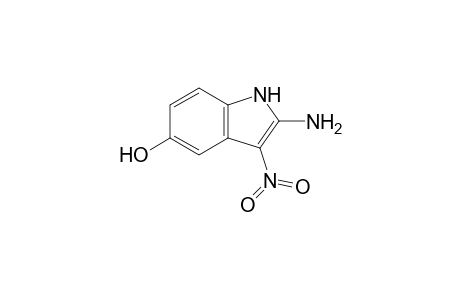 2-Amino-3-nitro-1H-indole-5-ol