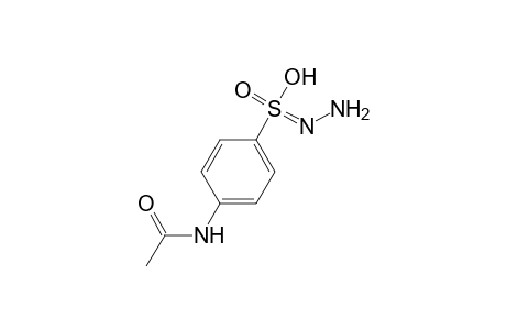 Benzenesulfonic acid, 4-(acetylamino)-, hydrazide