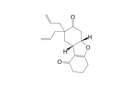 (5aS,9aS)-8,8-Diallyl-2,3,4,5a,6,8,9,9a-octahydrodibenzo[b,d]furan-1,7-dione