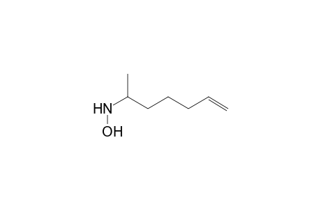 N-hydroxy-6-hepten-2-amine
