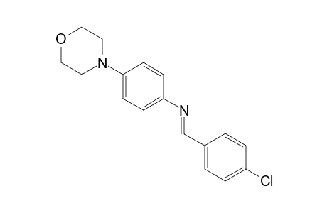4-Chlorobenzylidene-(4-morpholino)aniline