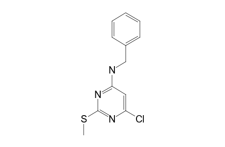 N-BENZYL-6-CHLORO-2-METHYLTHIOPYRIMIDIN-4-AMINE