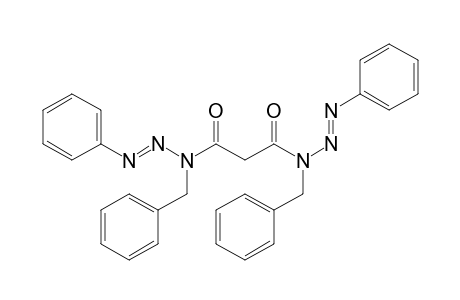 1-Triazene, 3,3'-(1,3-dioxo-1,3-propanediyl)bis[1-phenyl-3-(phenylmethyl)-