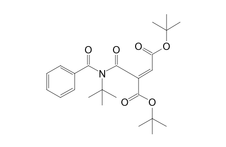 Di(tert-butyl) (E)-2-{[benzoyl(tert-butyl)amino]carbonyl}-2-butenedioate