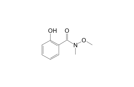 2-Hydroxy-N-methoxy-N-methylbenzamide