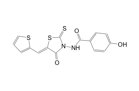 benzamide, 4-hydroxy-N-[(5Z)-4-oxo-5-(2-thienylmethylene)-2-thioxothiazolidinyl]-