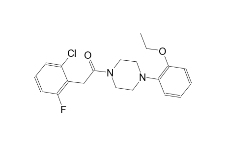 1-[(2-chloro-6-fluorophenyl)acetyl]-4-(2-ethoxyphenyl)piperazine