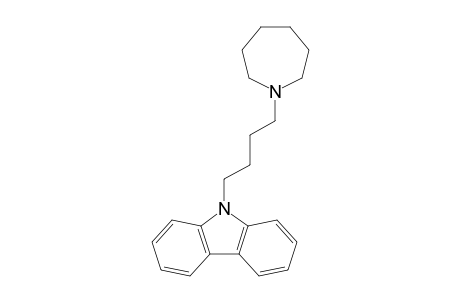 9-[4-(1-Azepanyl)butyl]-9H-carbazole