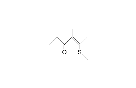 (Z)-4-Methyl-5-methylthio-hex-4-en-3-one