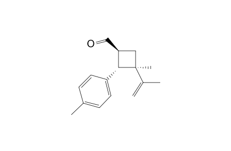 (1S,2S,3R)-3-isopropenyl-3-methyl-2-(p-tolyl)cyclobutanecarbaldehyde