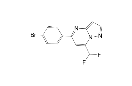 5-(4-bromophenyl)-7-(difluoromethyl)pyrazolo[1,5-a]pyrimidine