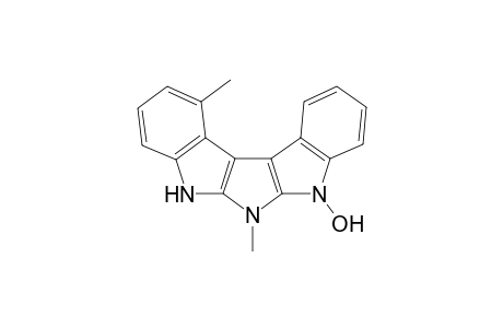 5H-Pyrrolo[2,3-b:4,5-b']diindole, 6,11-dihydro-5-hydroxy-6,11-dimethyl-