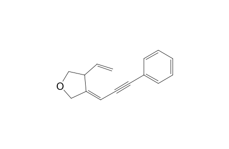 3-[3-Phenyl-prop-2-yn-(E)-ylidene]-4-vinyl-tetrahydro-furan