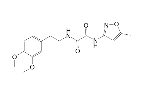 ethanediamide, N~1~-[2-(3,4-dimethoxyphenyl)ethyl]-N~2~-(5-methyl-3-isoxazolyl)-
