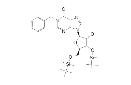 1-N-(BENZYL)-3',5'-DI-O-(TERT.-BUTYLDIMETHYLSILYL)-INOSINE