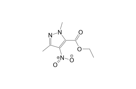ethyl 1,3-dimethyl-4-nitro-1H-pyrazole-5-carboxylate