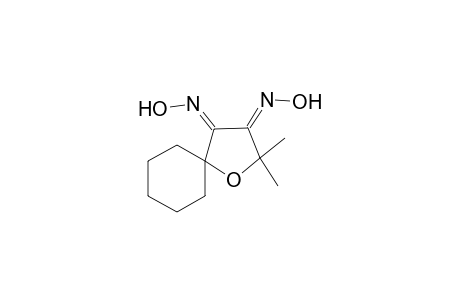 (3Z,4Z)-2,2-Dimethyl-1-oxaspiro[4.5]decane-3,4-dione dioxime