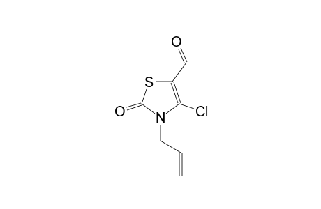 5-thiazolecarboxaldehyde, 4-chloro-2,3-dihydro-2-oxo-3-(2-propenyl)-