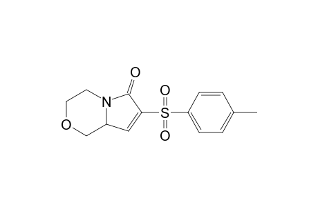 7-(4-methylphenyl)sulfonyl-1,3,4,8a-tetrahydropyrrolo[5,1-c][1,4]oxazin-6-one
