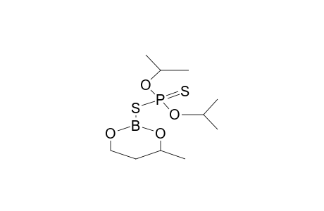 2-DIISOPROPOXYTHIOPHOSPHORYLTHIO-4-METHYL-1,3,2-DIOXABORINC