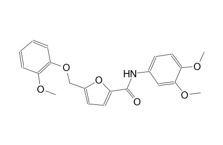 N-(3,4-dimethoxyphenyl)-5-[(2-methoxyphenoxy)methyl]-2-furamide