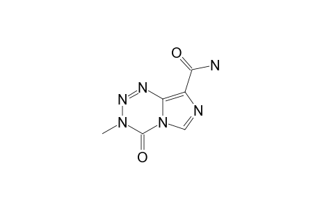3,4-DIHYDRO-3-METHYL-4-OXO-IMIDAZO-[5,1-D]-AS-TETRAZINE-8-CARBOXAMIDE