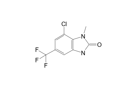 4-chloro-3-methyl-6-(trifluoromethyl)-1H-benzimidazol-2-one