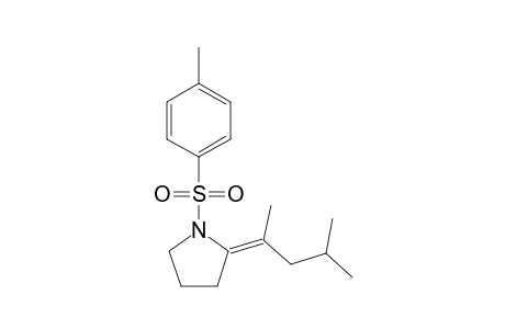 N-Tolylsulfonyl-2-(1,3-dimethylbut-1-enylidene)pyrrolidine