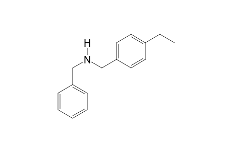 N-Benzyl-1-(4-ethylphenyl)methylamine