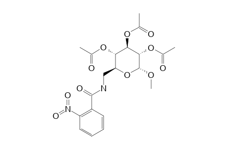 METHYL-6-(ORTHO-NITRO)-BENZAMIDYL-6-DEOXY-2,3,4-TRI-O-ACETYL-ALPHA-D-GLUCOPYRANOSIDE