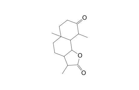 Naphtho[1,2-b]furan-2,8(3H,4H)-dione, octahydro-3,5a,9-trimethyl-, [3S-(3.alpha.,3a.alpha.,5a.beta.,9.alpha.,9a.alpha.,9b.beta.)]-